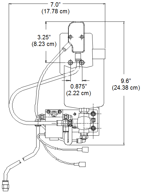 How To Mount the RS-500 Sprayer as a Stand-Alone Unit, FIGURE 1