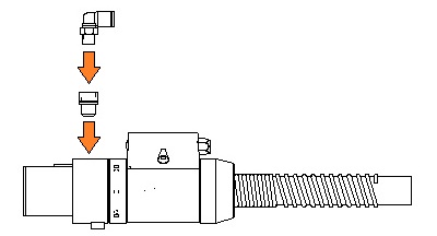 How To Install Air Blast on a TOUGH GUN G1 Series Robotic Air-Cooled MIG Gun, image 3