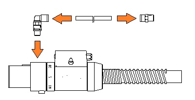How To Install Air Blast on a TOUGH GUN G1 Series Robotic Air-Cooled MIG Gun, image 4