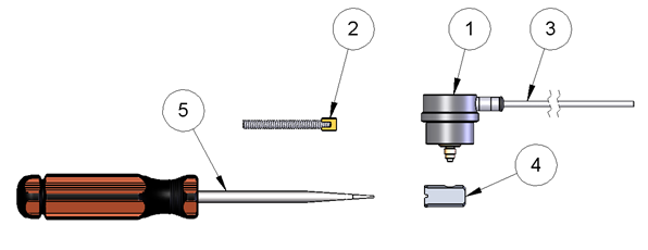 How to Install or remove wire brake on a TOUGH GUN G2 series robotic MIG Gun