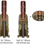 How to Install or Replace a Liner When Using Centerfire or Quik Tip Diffusers With the New Internal Stop