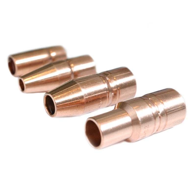 Image of 4 different types of Tregaskiss nozzles