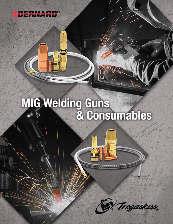 MIG Welding Guns & Consumables Catalog Cover - 2020
